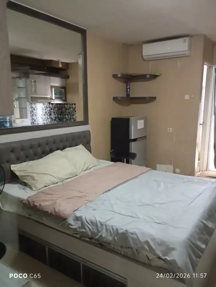 DISEWAKAN TYPE STUDIO FURNISH APARTEMEN BASSURA CITY
