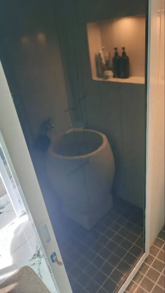 Sticker kaca kamar mandi anti tembus pandang & Kaca Film Rumah