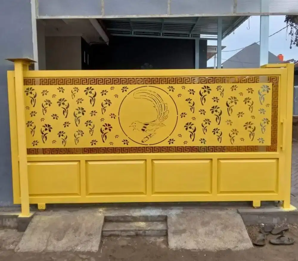 Pagar minimalis modern kuat dan & rapi|bisa custom model