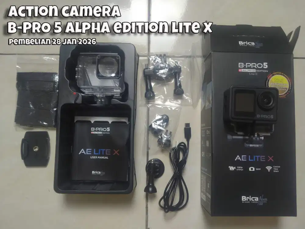 Kamera Action B-PRO 5 AE LITE X
