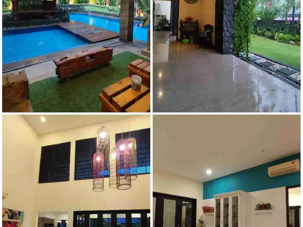 Rumah Cantik & Lucas, Nuansa Villa Tengah Kota Surabaya