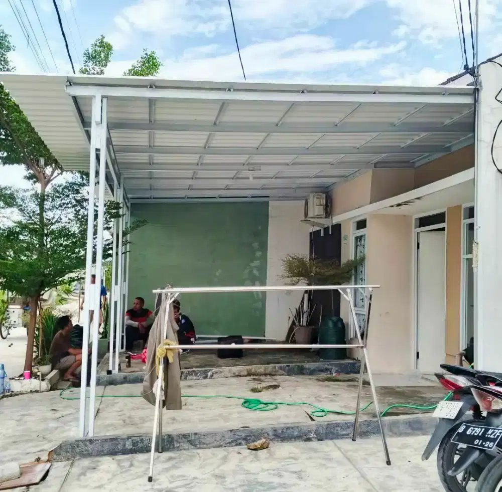 Jasa pasang kanopi baja ringan