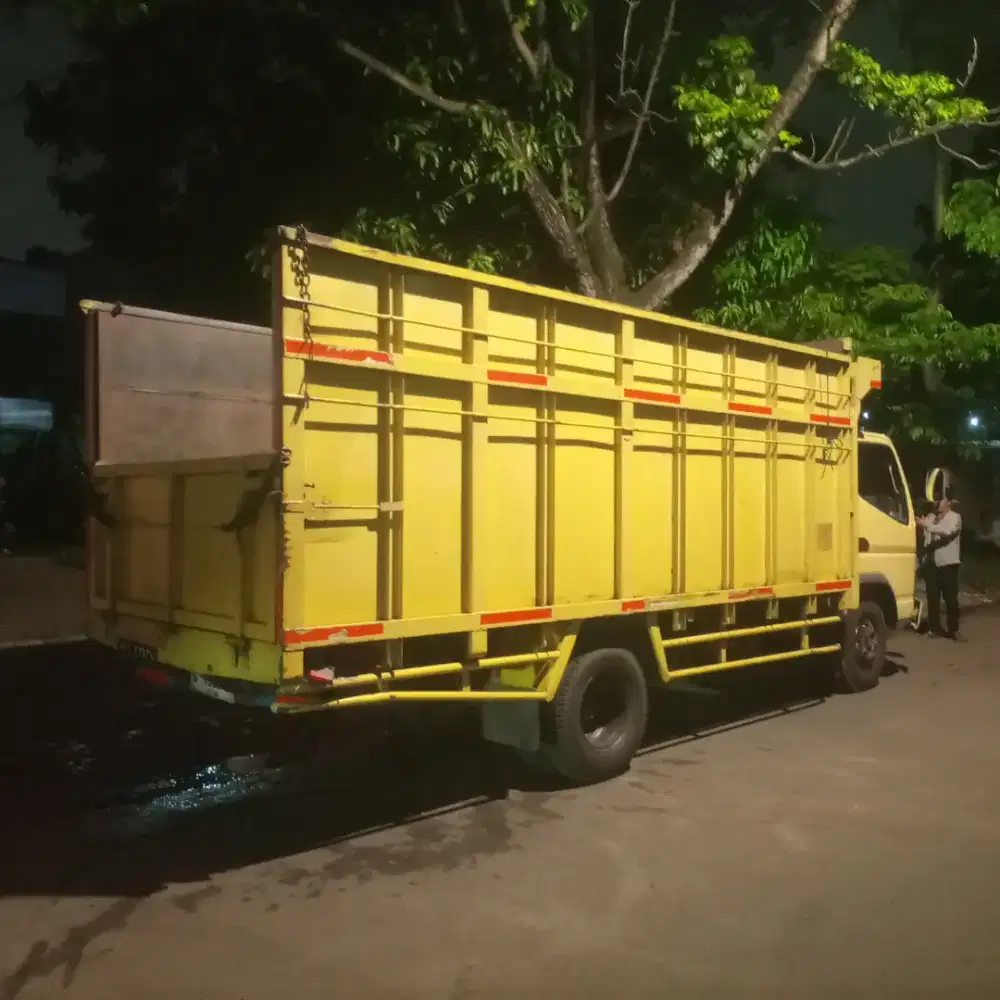 Truk canter 6ban bak jumbo siap pakai
