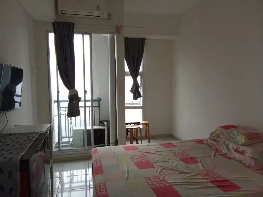 Dijual atau Di Sewakan Apartemen Akasa Studio View City Semi Furnished