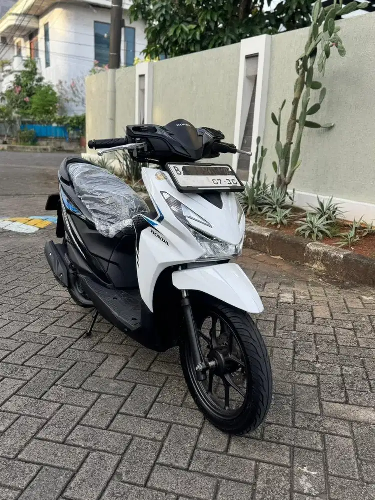 KM 720 PERAK ASLI! BEAT SPORTY CBS ALARM 2025 GRESS LIKE NEW BLN 7