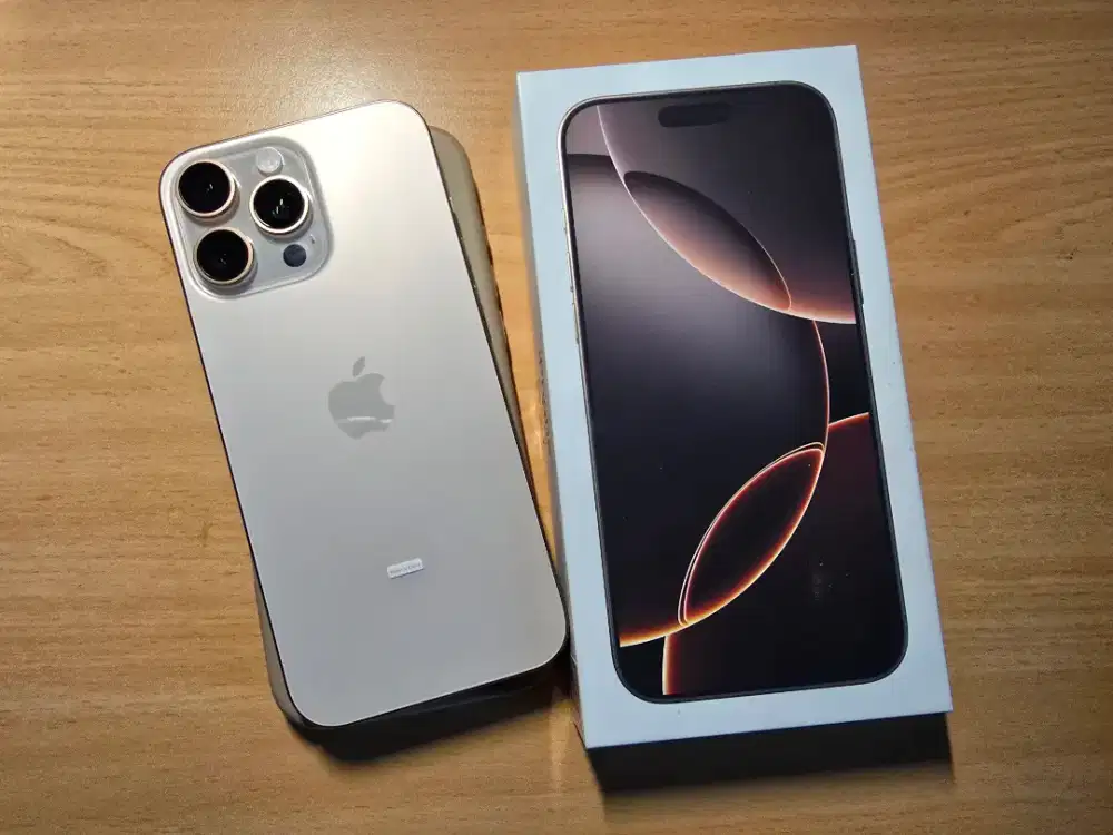 Apple iPhone 16 Pro Max 256GB Desert Gold Digimap Resmi