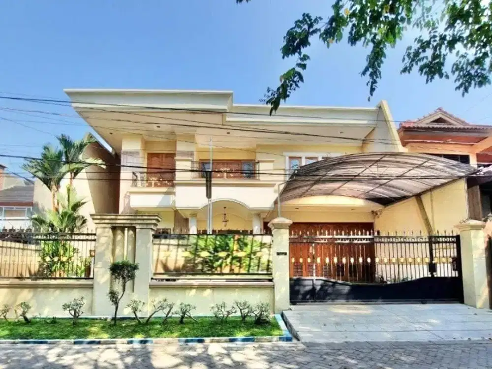 Dijual Harga Murah, Rumah Mewah di Manyar Dekat Kertajaya Nginden dan Kampus ITS Surabaya
