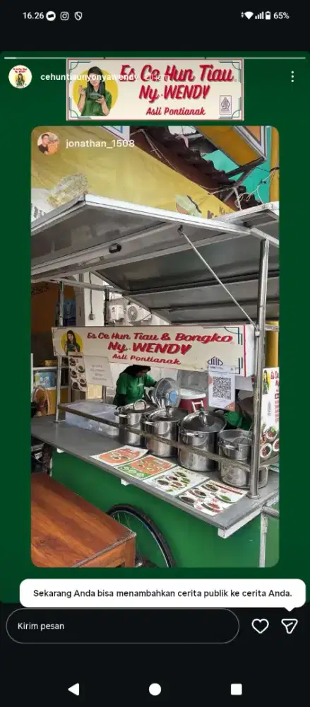 DI BUTUHKAN SEGERA KASIR DAN DRIVER ES CE HUN TIAU NY.WENDY