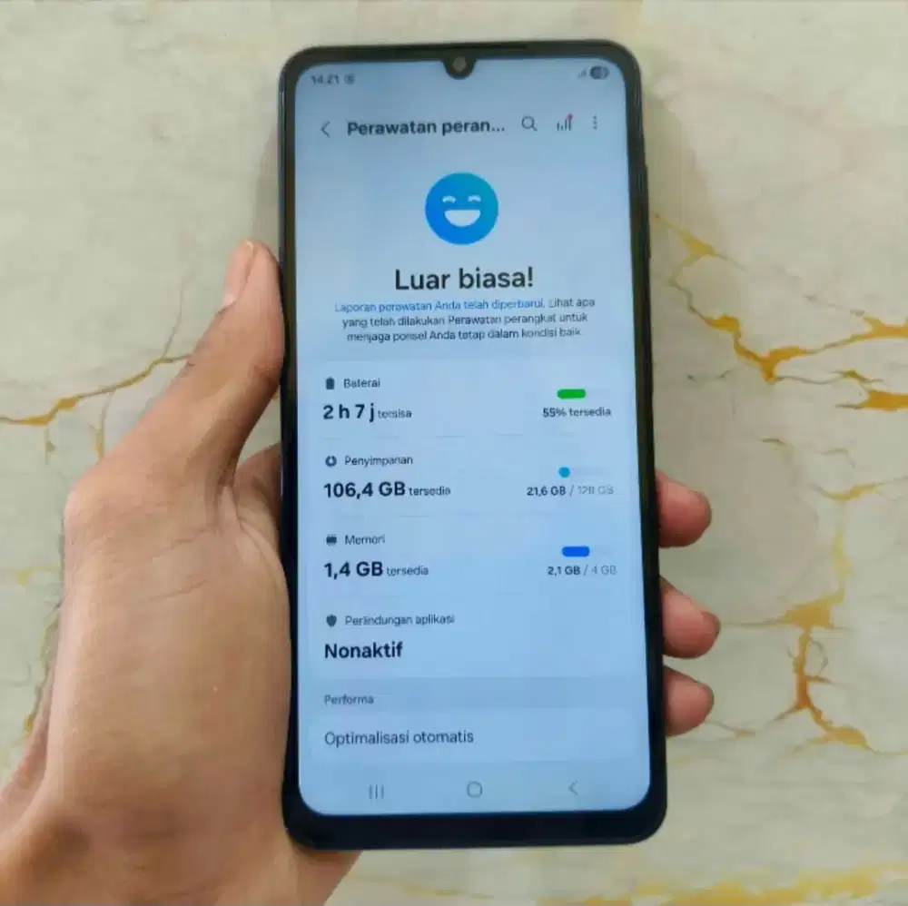 Samsung A07 128/4 Fullset + Charger
