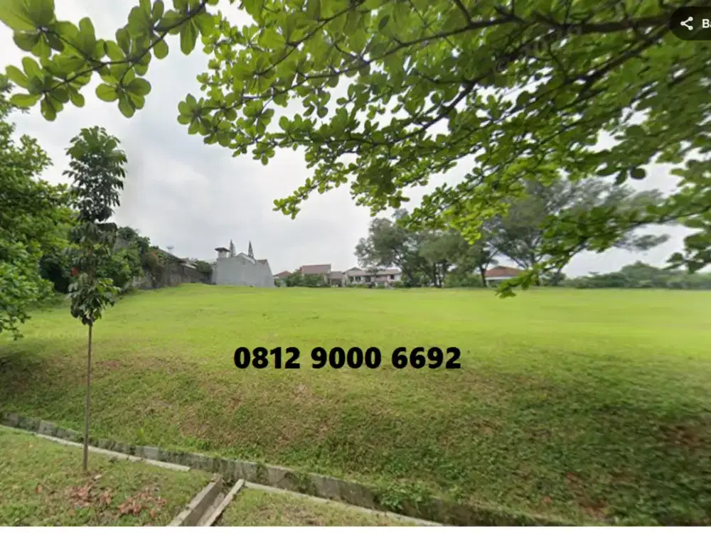 Jual bawah NJOP Tanah Kavling Murah di Bukit Cinere Indah Depok