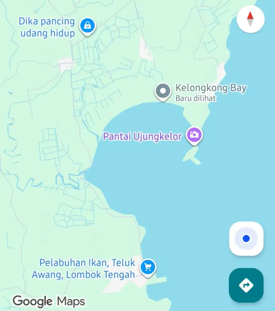 Dijual tanah strategis pinggir pantai dan bukit
