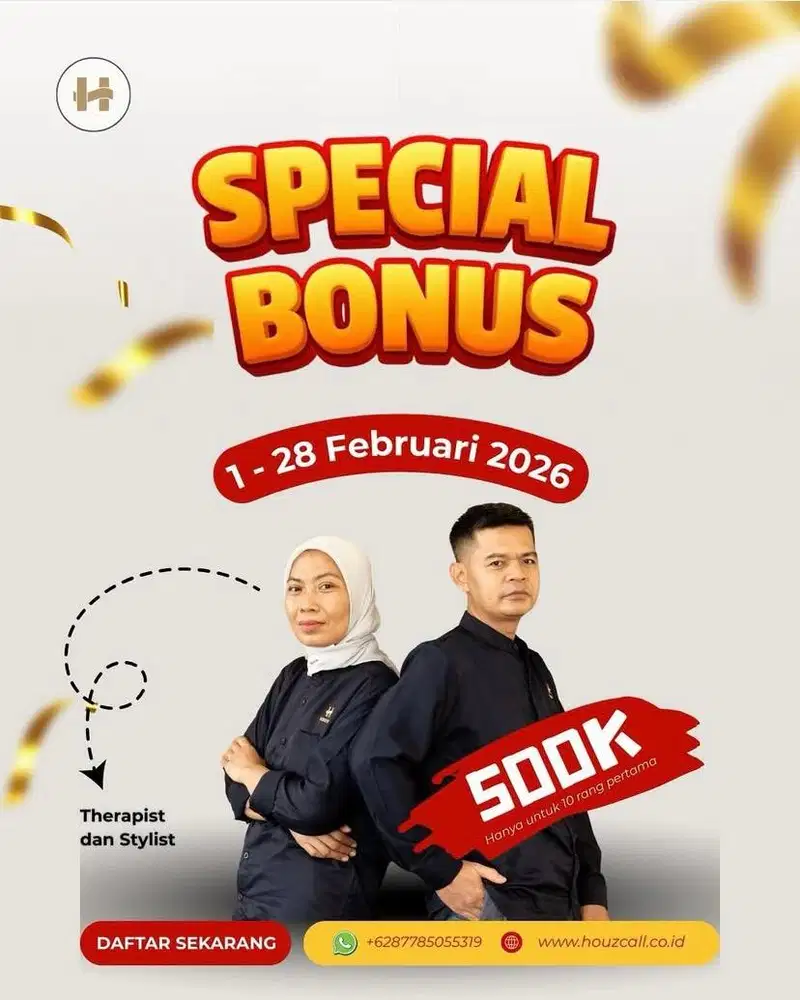 Dicari HAIRSTYLIST & Therapist Massage