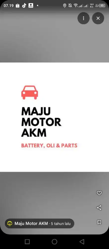 Mekanik/Teknisi Pasang Aki Mobil