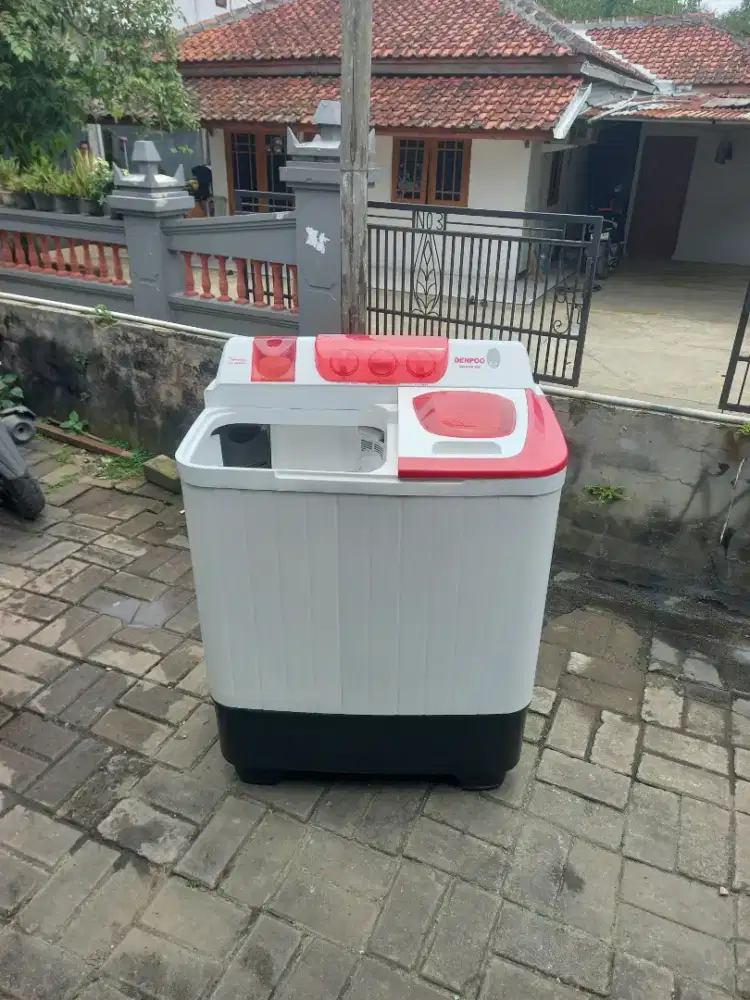 Mesin cuci denpoo 2 tabung