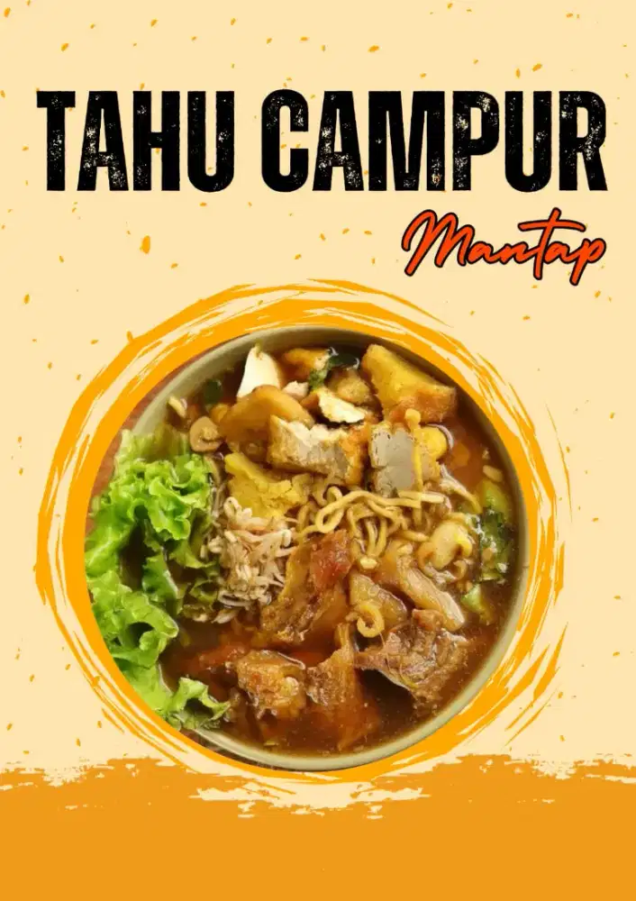 SERBA 10.000 Soto madura, tahu campur, sate, bebek bumbu hitam