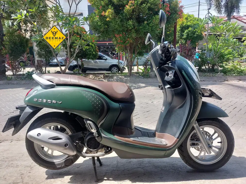 (DP 400 Rb)‼️ Plat B DKI Scoopy Stylish Keyless Hijau 2024