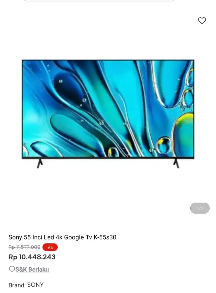 smart tv promo murah bisa cicilan syarat ktp tanpa dp