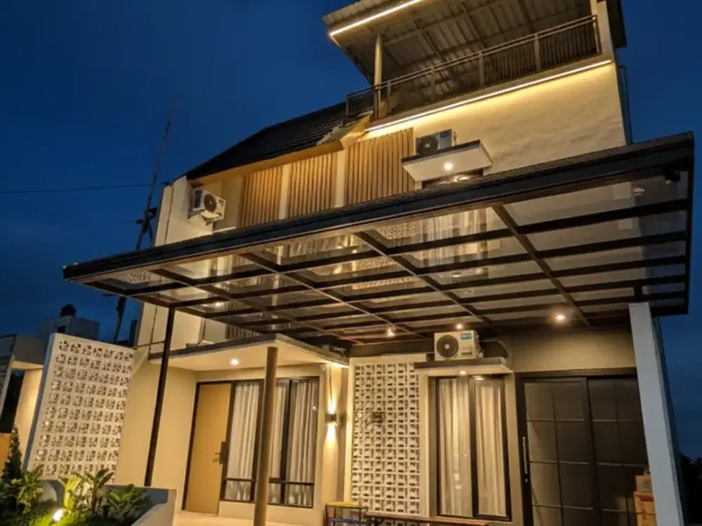 villa asri batu malang, 3 menit alun-alun dan selecta