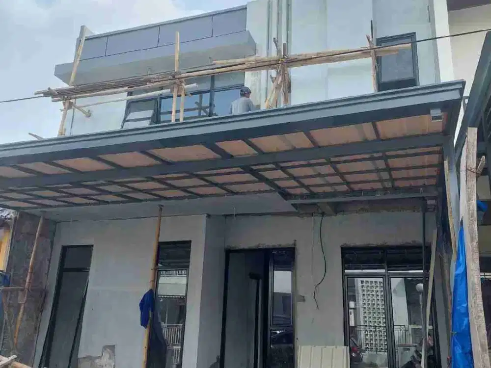 Jual rumah baru atap baja ringan cantik rapi minimalis Lippo Karawaci barat. Hanya 7 menit ke UPH Supermall