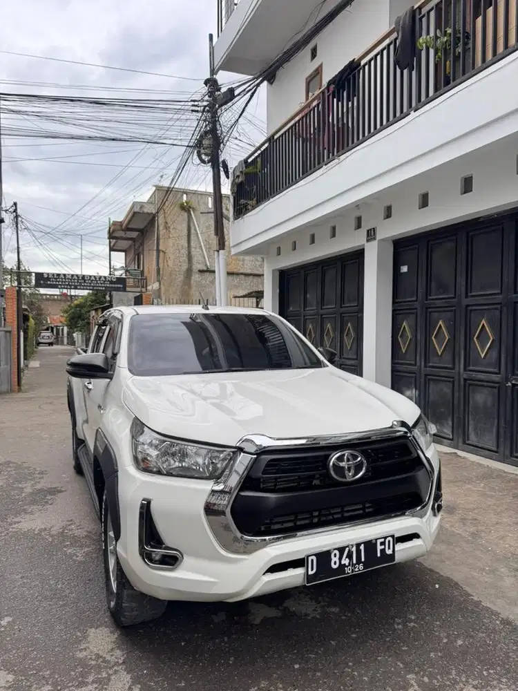 Toyota hilux E upgrade G 2021 istimewa siap pake