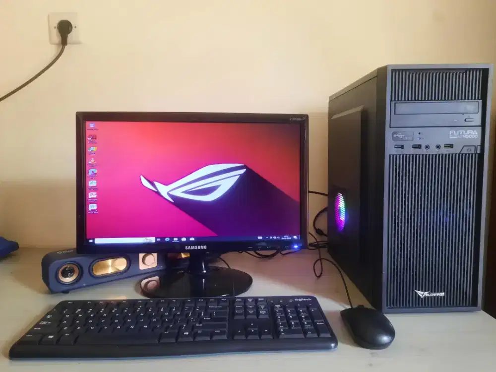 1-Set PC Core,i5-3470 Geming(Ram4/Vga1gb/Hdd-320)Layar-19in Jual Bu ct