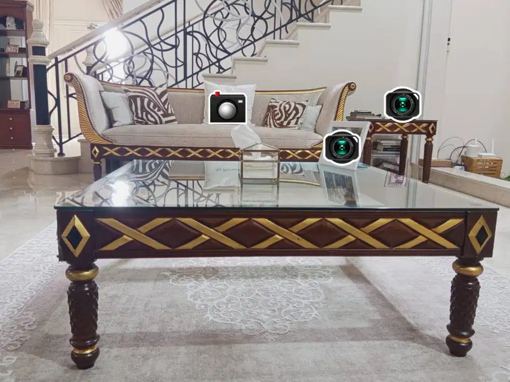 Meja tamu untuk coffee