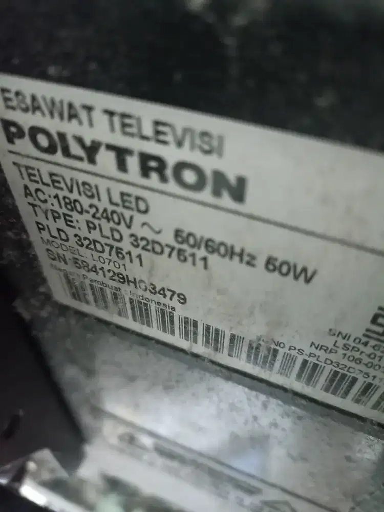 TV bekas 32 inch