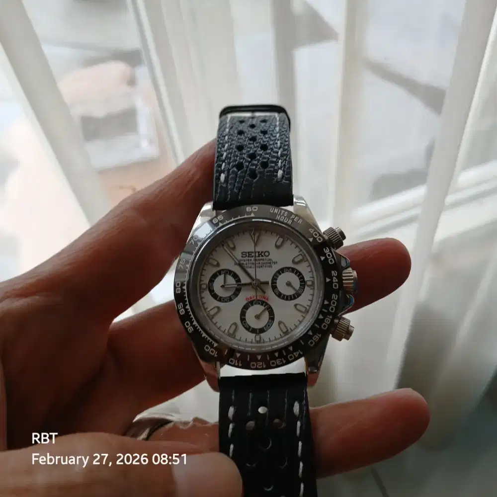 Seiko Daytona Panda Mod