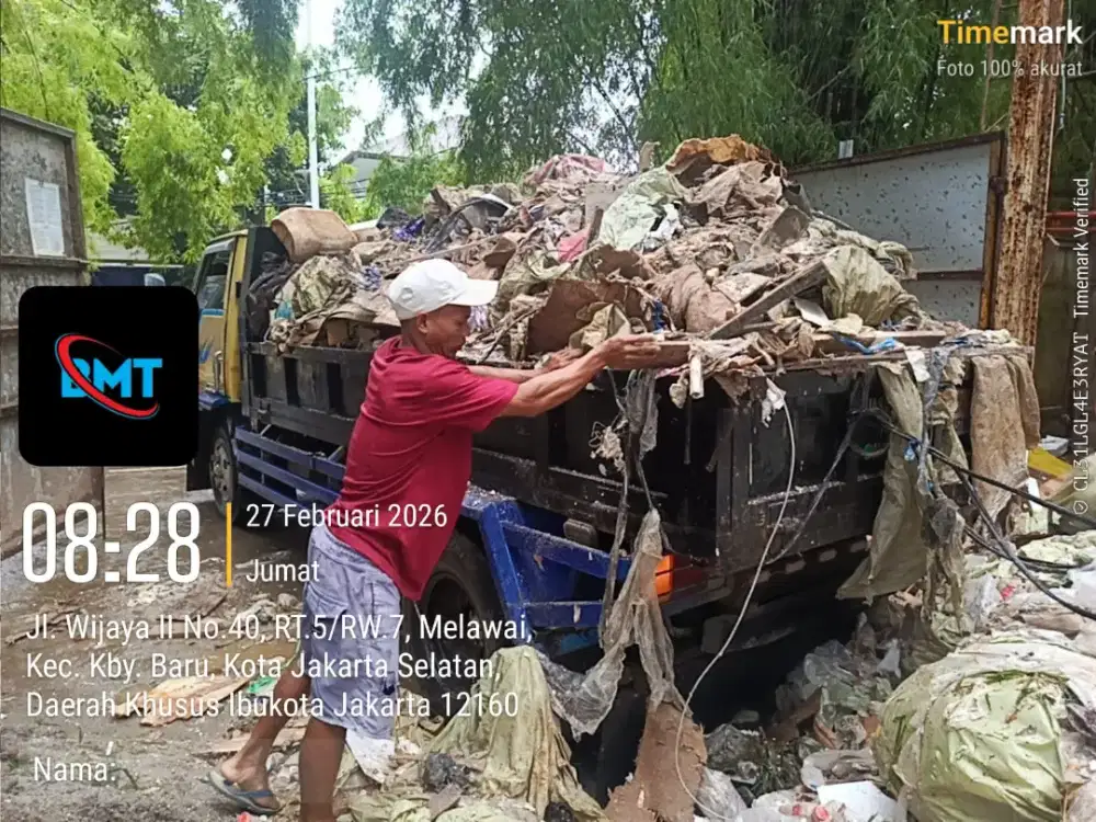 Jasa buang puing dan angkut sampah