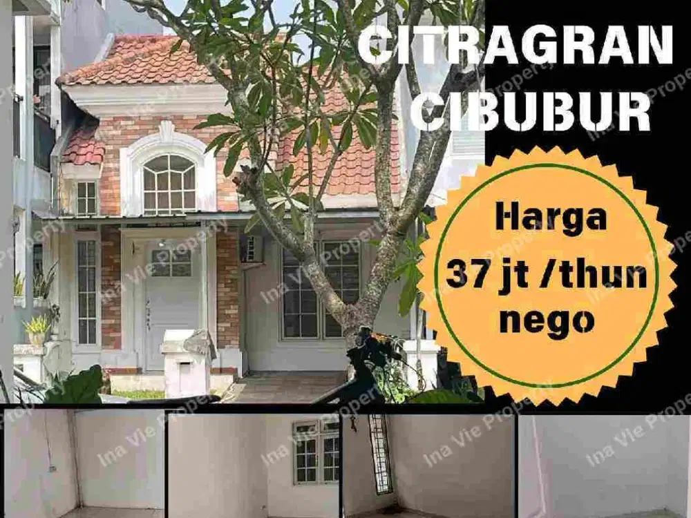 Rumah Sewa Rapi Siap Huni di Citragran Cibubur