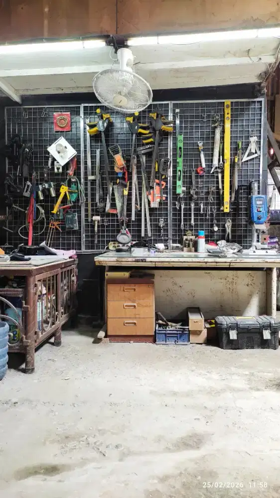 Lelang alat WORKSHOP