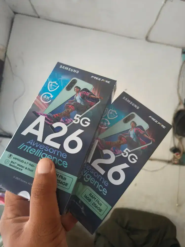New Samsung galaxy A26 ram8/256 garansi resmi 1 tahun