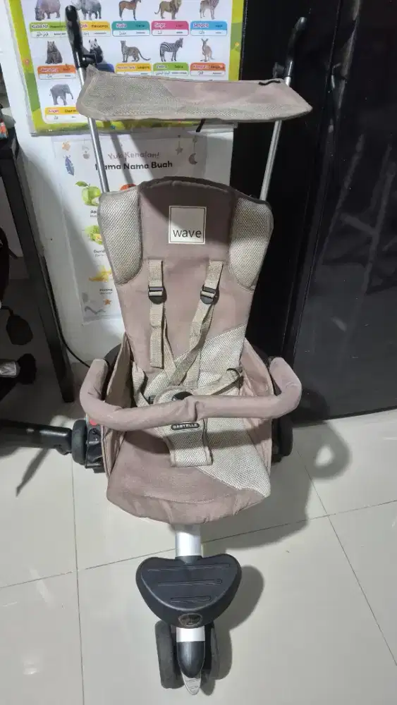 Dijual stroller babyelle wave coklat