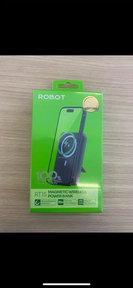 powerbank robot rt15 wireless