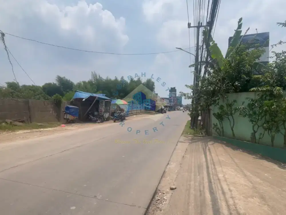 Tanah di jl raya Diklat Pemda - Bojong Nangka, Tangerang Banten