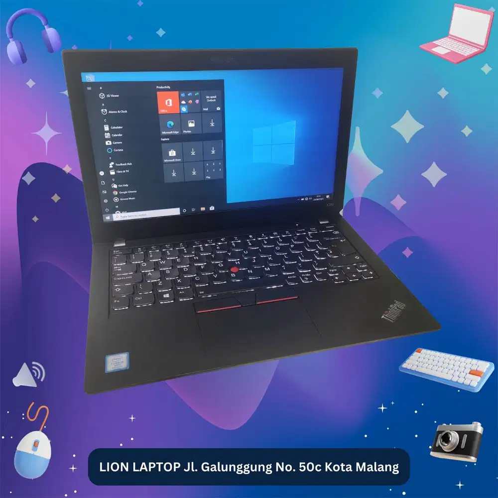 i5 Gen 8 RAM 8GB SSD 256GB Lenovo Thinkpad X280 [27|02]