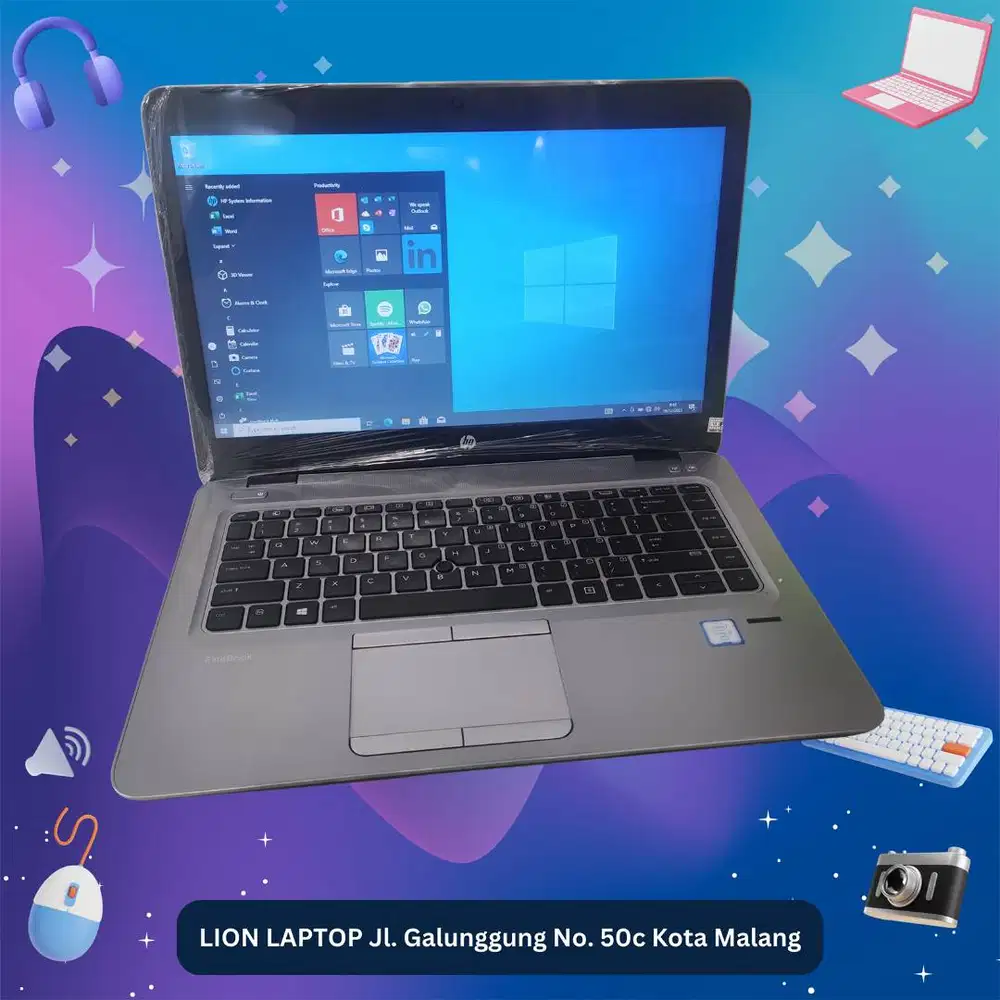 Core i5 RAM 8GB Murah SSD 258GB HP Elitebook 840 G3 [27|02]