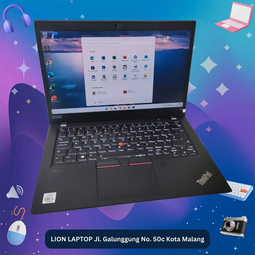 Core i5 Gen 10 slim mulus RAM 8GB SSD 256 Lenovo Thinkpad X13 [27|02]