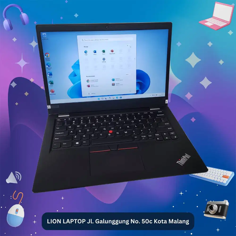 i5 GEN 11 3 JUTAAN RAM 8 SSD 256 Lenovo Thinkpad L13 [27|02]