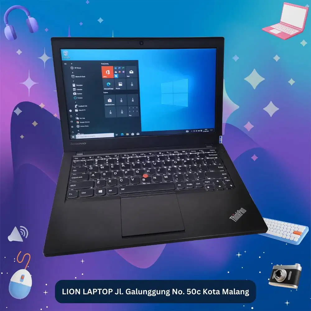 Core i7 RAM 8 Murah SSD 256 Lenovo Thinpad X240 [27|02]