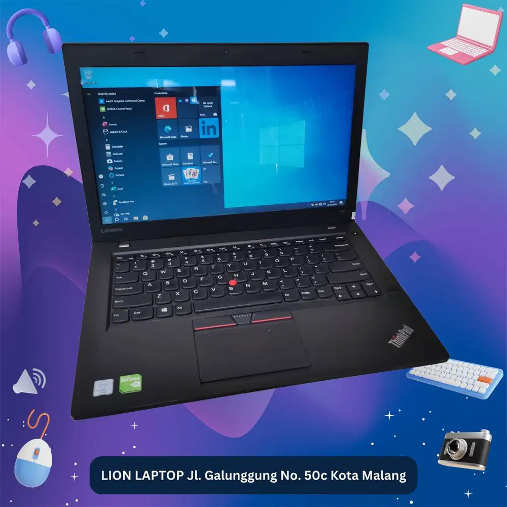 Double VGA Core i7 RAM 8GB Lenovo Thinkpad T460 [27|02]