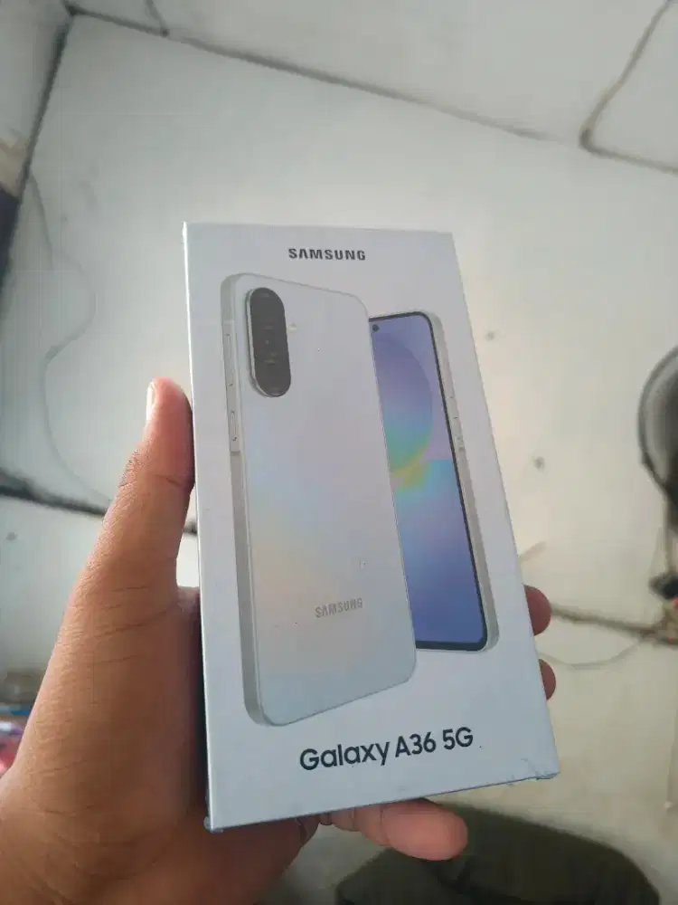 New Samsung galaxy A36 5G ram8/256 garansi resmi 1 tahun