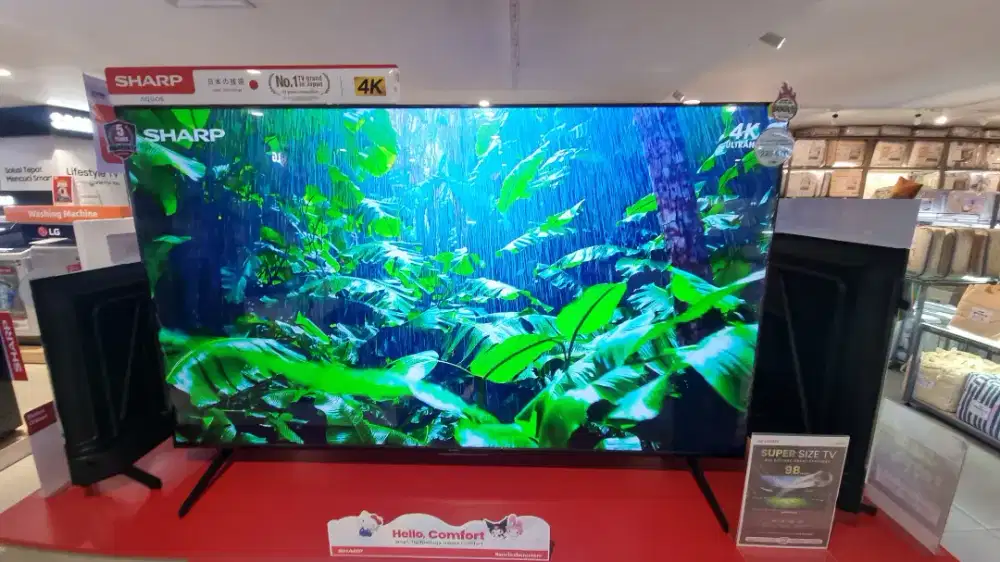 SHARP GOOGLE TV 4K 75 INCH 75HJ