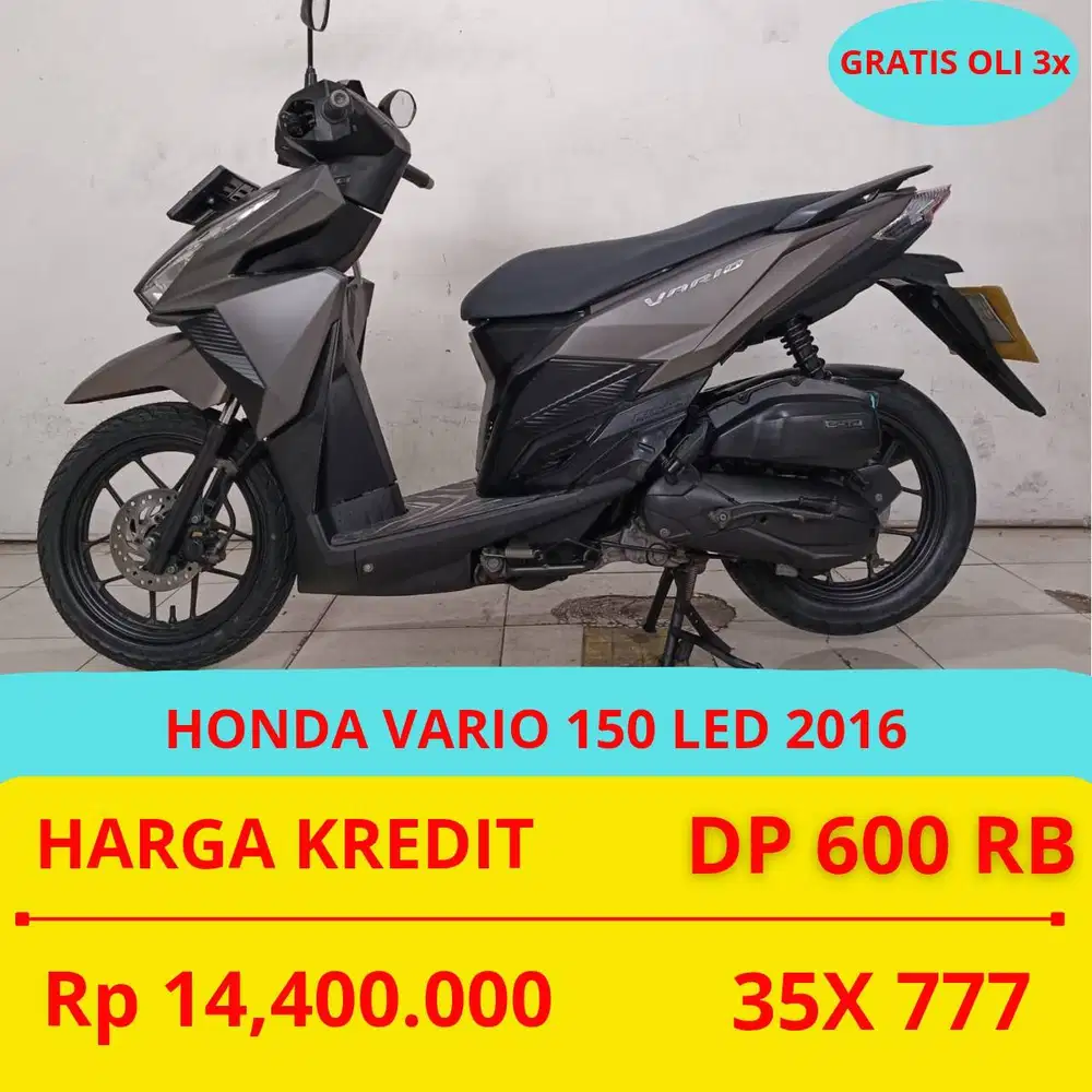 HONDA VARIO 150 LED 2016 DP MURAH 600 RIBU GUYSS