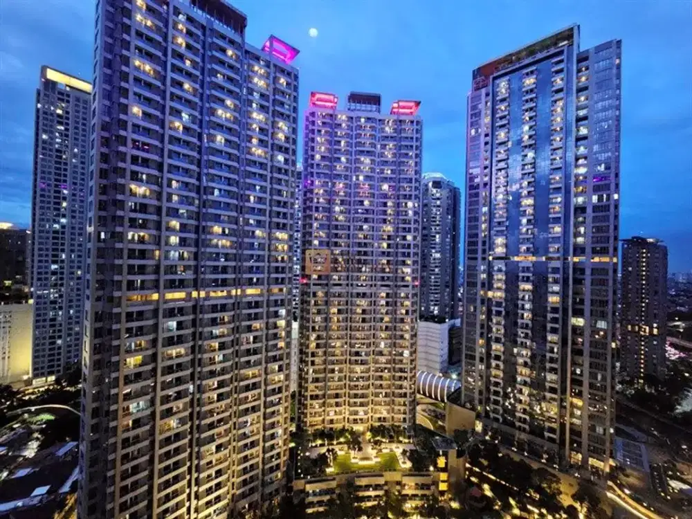 Termurah! Lokasi strategis dekat toll Dijual 2br furnished Apartemen Taman Angrek Residence Fasilitas lengkap dengan Club house