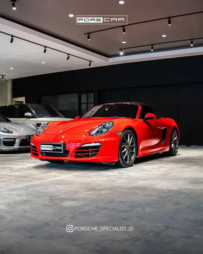 Porsche Boxster 981 2013 Guards Red
