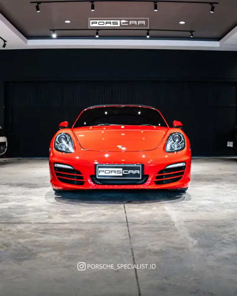 Porsche Boxster 981 2013 Guards Red