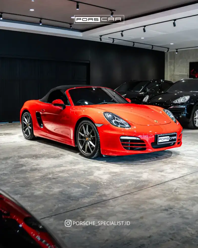 Porsche Boxster 981 2013 Guards Red