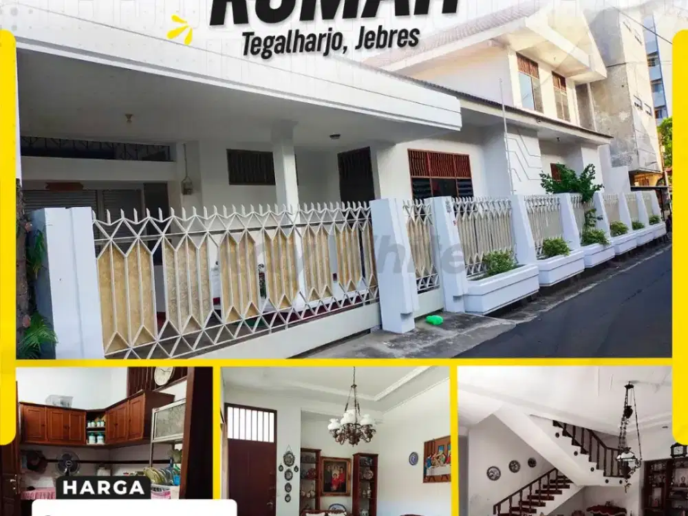 Dijual Rumah Megah Klasik dengan Lebar Muka 23 Meter di Tegalharjo Jebres