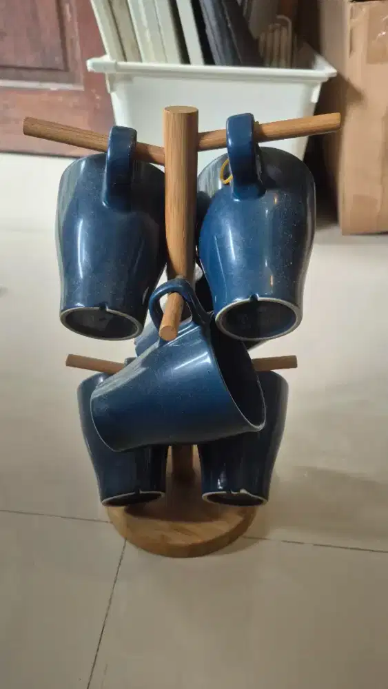 Jual Gelas set ikea rak tempat minum